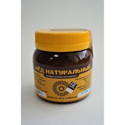 Натуральный мёд ЛУГОВОЕ РАЗНОТРАВЬЕ , 0,33 кг