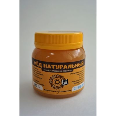 Мёд натуральный СИБИРСКОЕ РАЗНОТРАВЬЕ, 0,33 кг