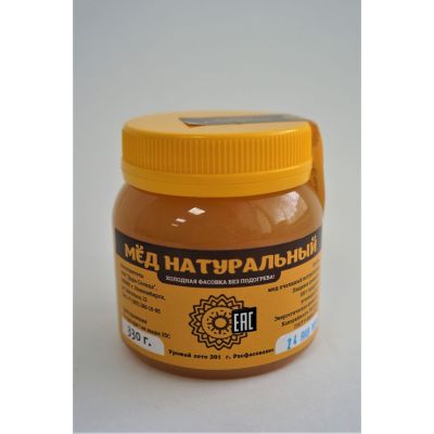 Мёд натуральный ГОРНОЕ РАЗНОТРАВЬЕ, 0,33 кг