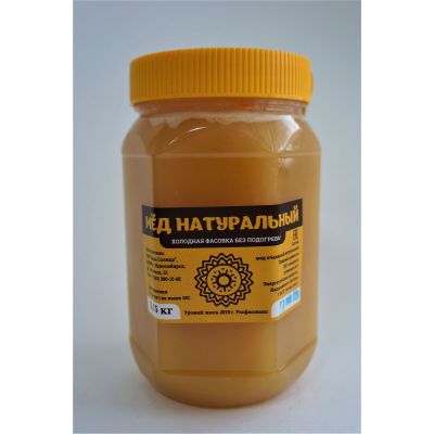 Мёд натуральный ГОРНОЕ РАЗНОТРАВЬЕ, 1,150 кг