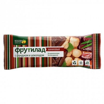 ФРУТИЛАД ФИНИКОВЫЙ С ФУНДУКОМ И ШОКОЛАДОМ, 42 г
