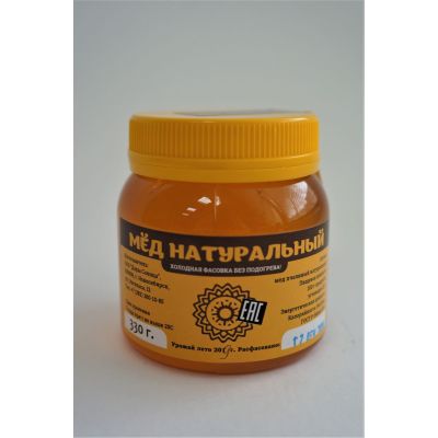 Мёд натуральный ДОННИКОВЫЙ, 0,33 кг