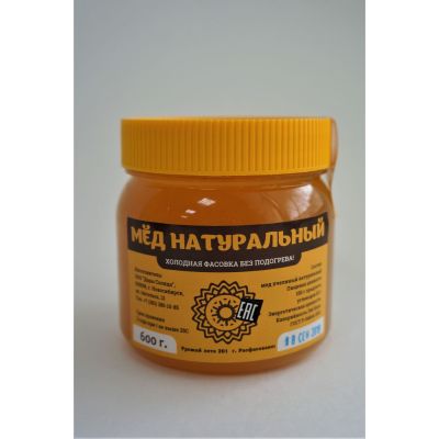 Мёд натуральный ДОННИКОВЫЙ, 0,6 кг