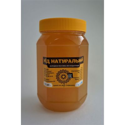 Мёд натуральный ДОННИКОВЫЙ, 1,15 кг