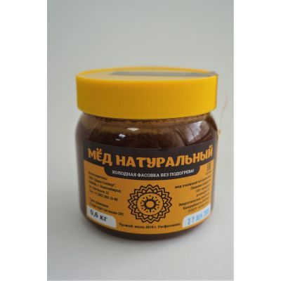 Мёд натуральный ДЯГИЛЕВЫЙ, 0,6 кг