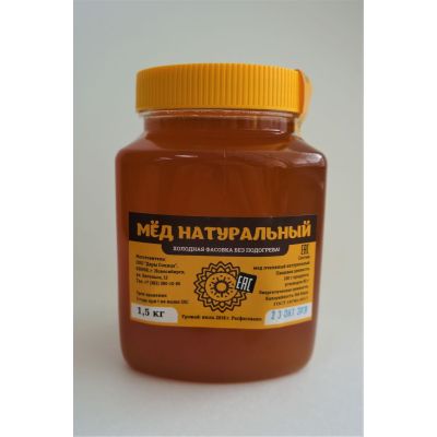 Мёд натуральный ДЯГИЛЕВЫЙ, 1,5 кг