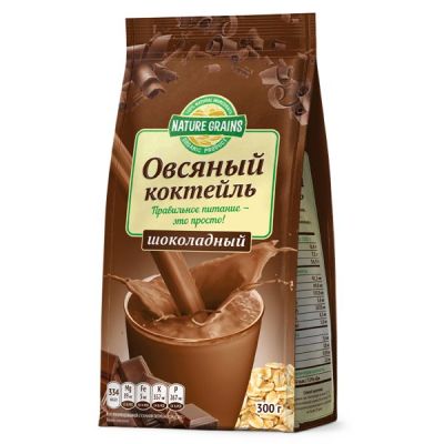 Овсяный коктейль «Шоколадный», 300 г