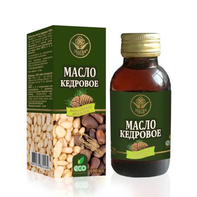 Масло кедрового ореха, 100 мл.