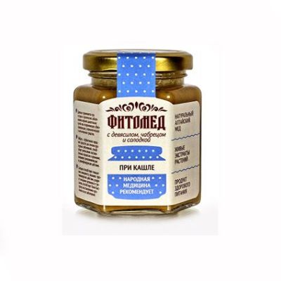 ФитоМёд ПРИ КАШЛЕ, 230 гр.