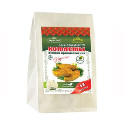 Котлеты КУКУРУЗНЫЕ (Вкусное дело), 230 г