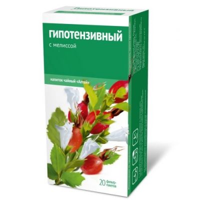 Напиток чайный «Гипотензивный. С мелиссой».