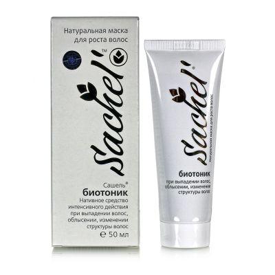 Сашель маска для роста волос биотоник туба 50 мл.