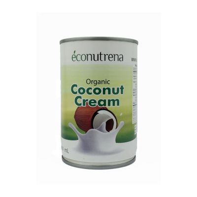 Органические кокосовые сливки 22% ECONUTRENA , 400 мл ЭКОНУТРЕНА