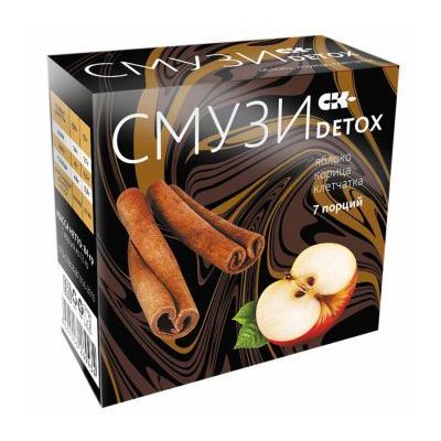 Смузи СК - detox яблоко и корица Сибирская клетчатка, 84 г