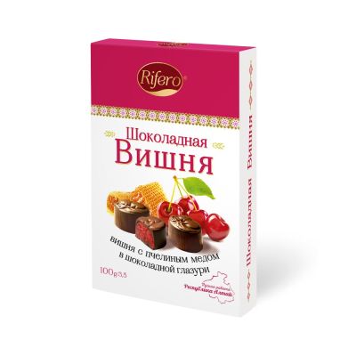 Конфеты Шоколадная вишня Rifero, 100 г