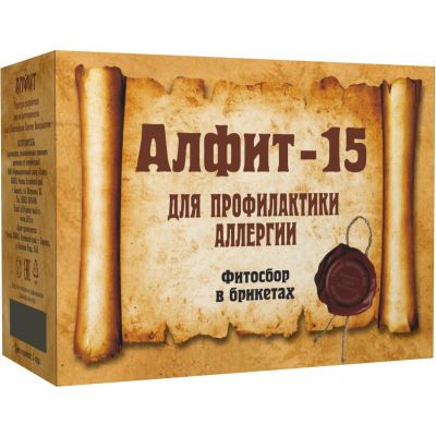 АЛФИТ - 15 ДЛЯ ПРОФИЛАКТИКИ АЛЛЕРГИИ,120гр