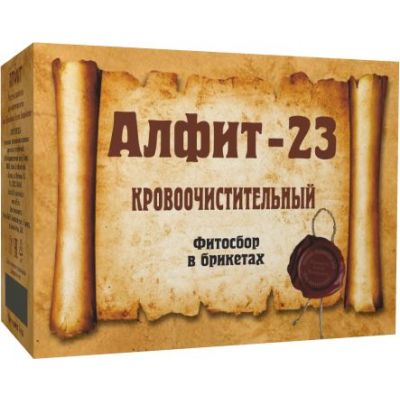АЛФИТ - 23 КРОВООЧИСТИТЕЛЬНЫЙ (ДЕТОКС),120гр