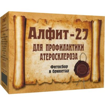 АЛФИТ - 27 ДЛЯ ПРОФИЛАКТИКИ АТЕРОСКЛЕРОЗА,120гр