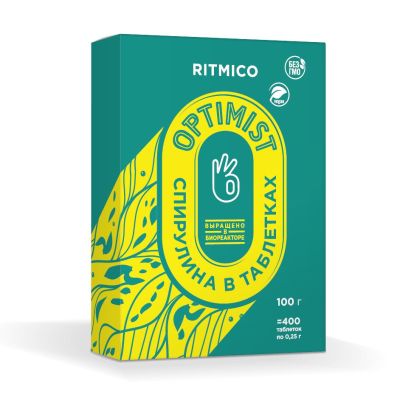 Спирулина  RITMICO  таблетки, 100 г