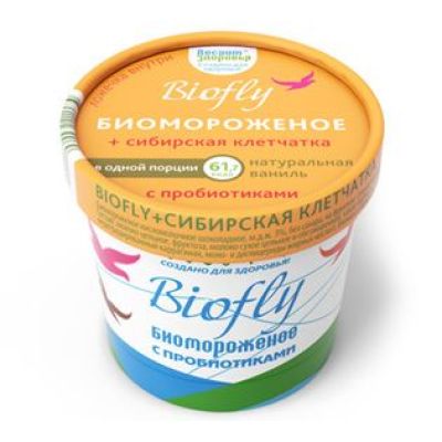 Био-Мороженое Biofly + Сибирская клетчатка,45гр.