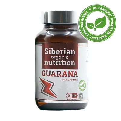 Растительный энергетик GUARANA Натив, 60 капсул