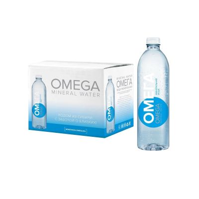 Минеральная вода Омега, 0,5 л