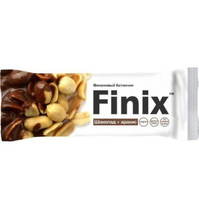Финиковый батончик Finix шоколад + арахис