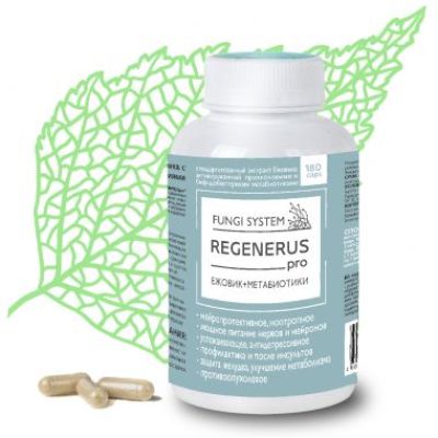 экстракт Ежовика с метабиотиками REGENERUS pro
